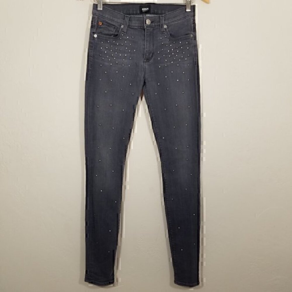Hudson Jeans Nico Super Skinny Mid Rise Stretch Jeans Size 25
